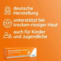 Dexpanthenol axicur® Wund- und Heilcreme, 100 g