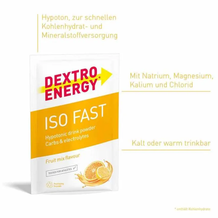 Dextro Energy Sports Nutr.IsoFast Pulver Fruit-Mix, 56 g