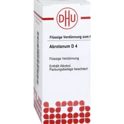 DHU Abrotanum D 4 Dilution, 20 ml