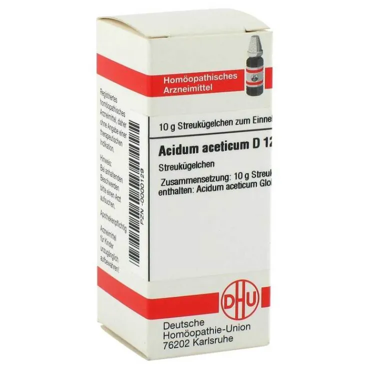 DHU Acidum aceticum D 12 Globuli, 10 g