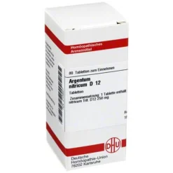 DHU Argentum nitricum D 12 Tabletten, 80 St