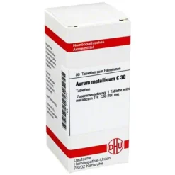 DHU Aurum metallicum C 30 Tabletten, 80 St