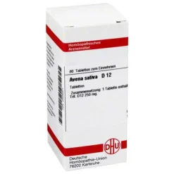 DHU Avena sativa D 12 Tabletten, 80 St