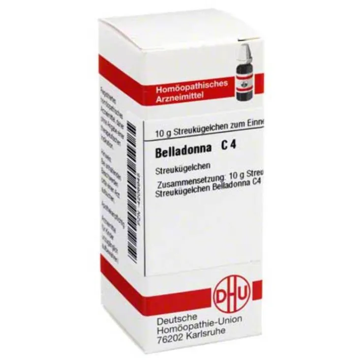 DHU Belladonna C 4 Globuli, 10 g