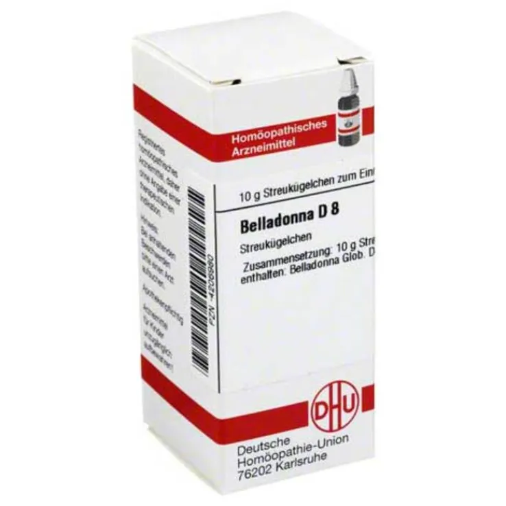 DHU Belladonna D 8 Globuli, 10 g