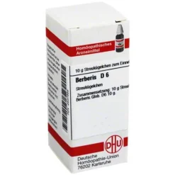 DHU Berberis D 6 Globuli, 10 g