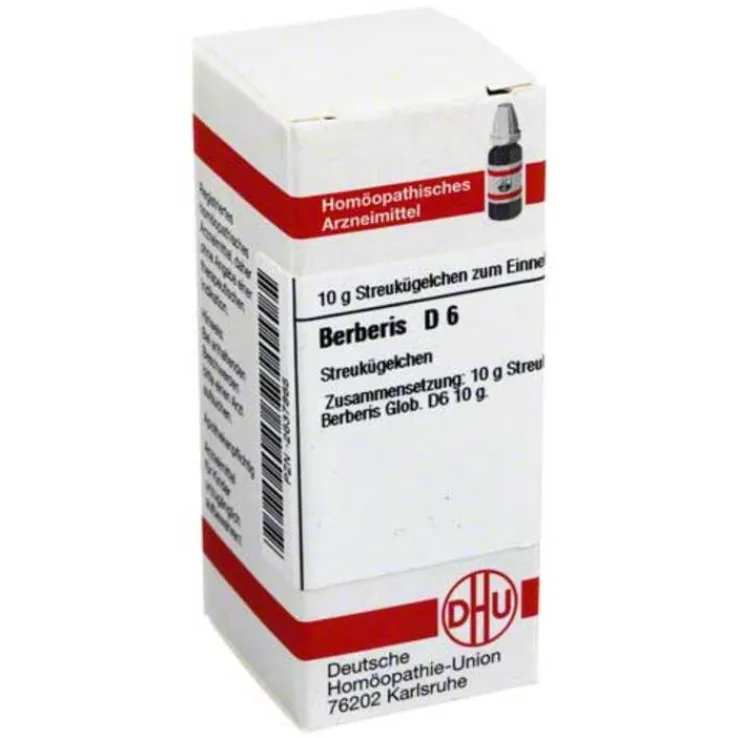 DHU Berberis D 6 Globuli, 10 g