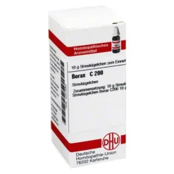 DHU Borax C 200 Globuli, 10 g
