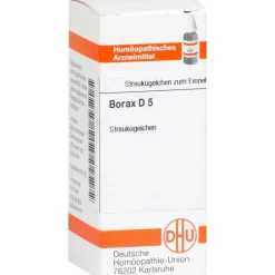DHU Borax D 5 Globuli, 10 g