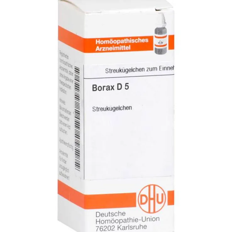 DHU Borax D 5 Globuli, 10 g