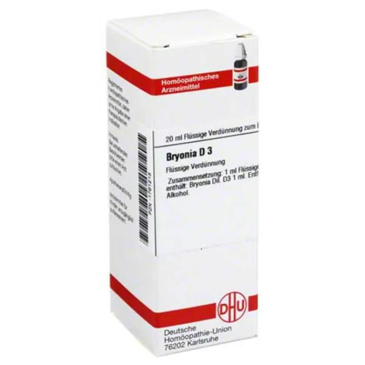 DHU Bryonia D 3 Dilution, 20 ml