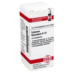 DHU Calcium fluoratum D 12 Globuli, 10 g