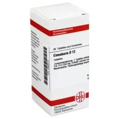 DHU Cinnabaris D 12 Tabletten, 80 St