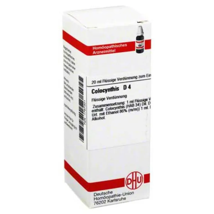 DHU Colocynthis D 4 Dilution, 20 ml