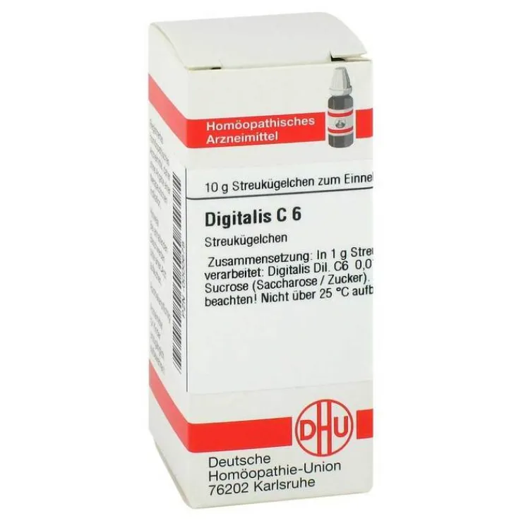 DHU Digitalis C 6 Globuli, 10 g