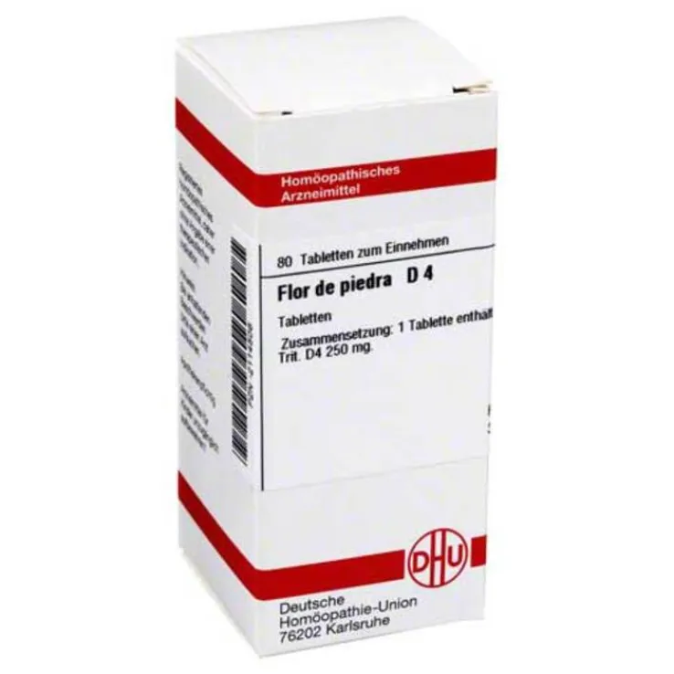 DHU Flor de Piedra D 4 Tabletten, 80 St