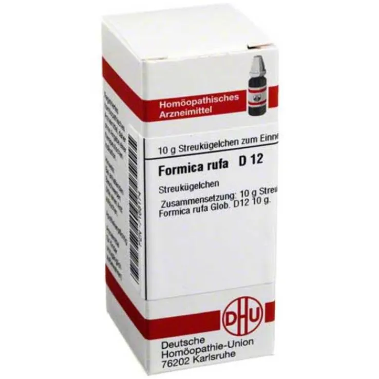 DHU Formica rufa D 12 Globuli, 10 g