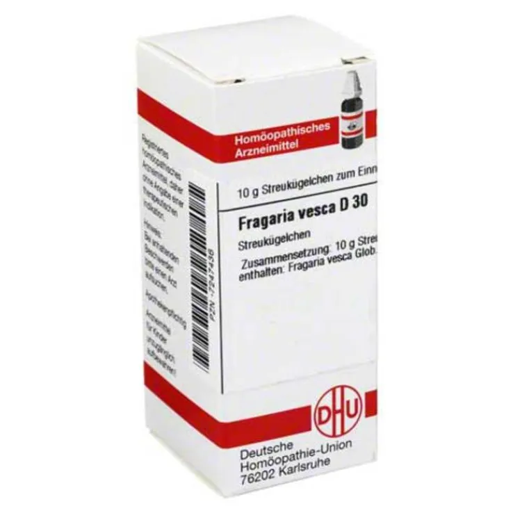 DHU Fragaria vesca D30 Globuli, 10 g
