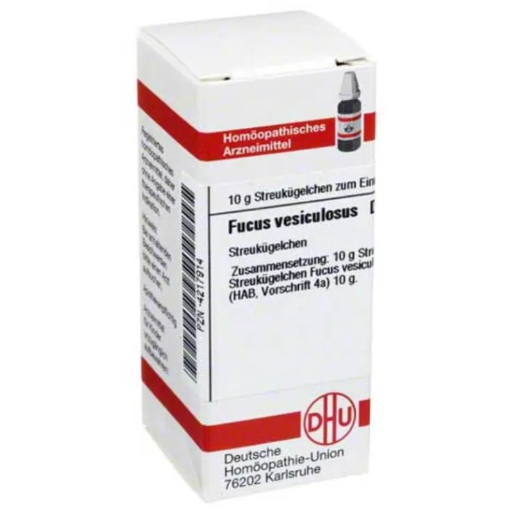 DHU Fucus vesiculosus D 6 Globuli, 10 g