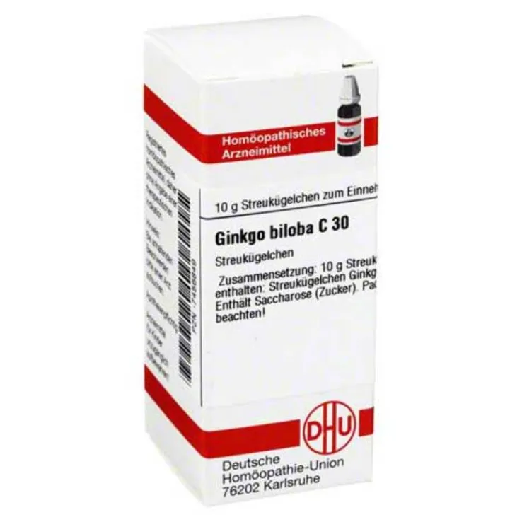 DHU Ginkgo biloba C 30 Globuli, 10 g