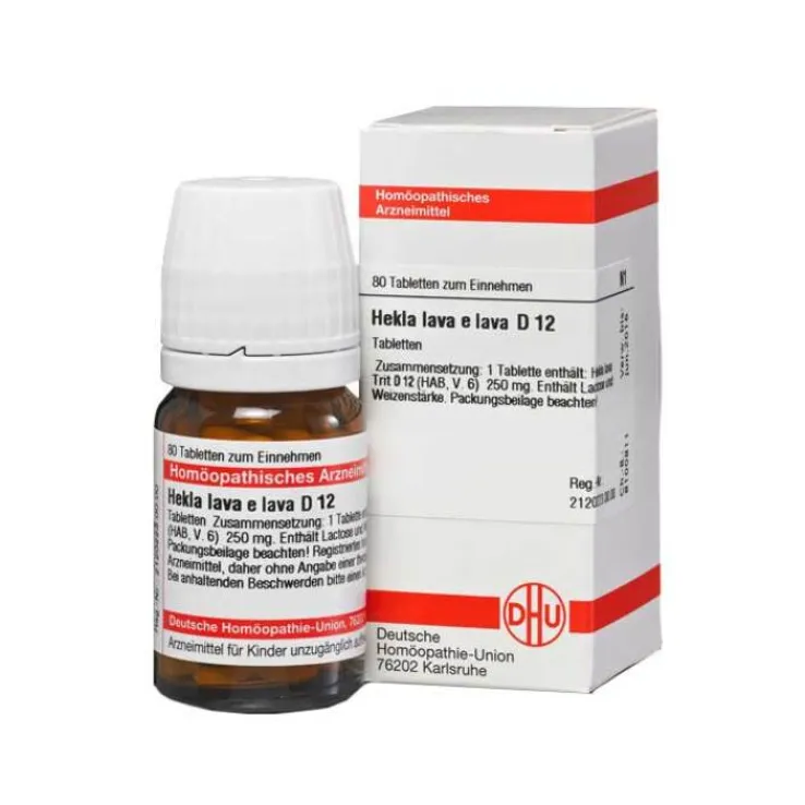 DHU Hekla lava e lava D 12 Tabletten, 80 St