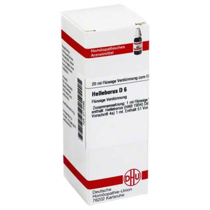 DHU Helleborus D 6 Dilution, 20 ml