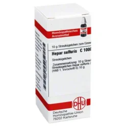 DHU Hepar sulfuris C 1000 Globuli, 10 g