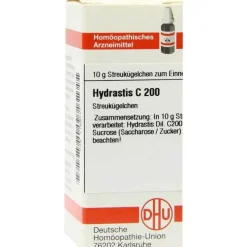 DHU Hydrastis C 200 Globuli, 10 g