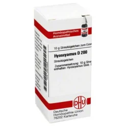 DHU Hyoscyamus D 200 Globuli, 10 g