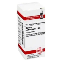 DHU Kalium carbonicum D 6 Globuli, 10 g