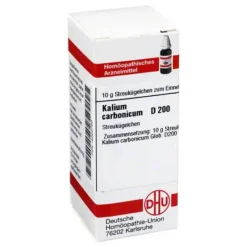 DHU Kalium carbonicum D 200 Globuli, 10 g
