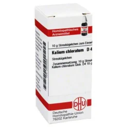 DHU Kalium chloratum D 4 Globuli, 10 g