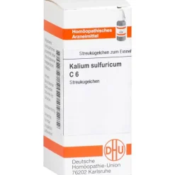 DHU Kalium sulfuricum C 6 Globuli, 10 g