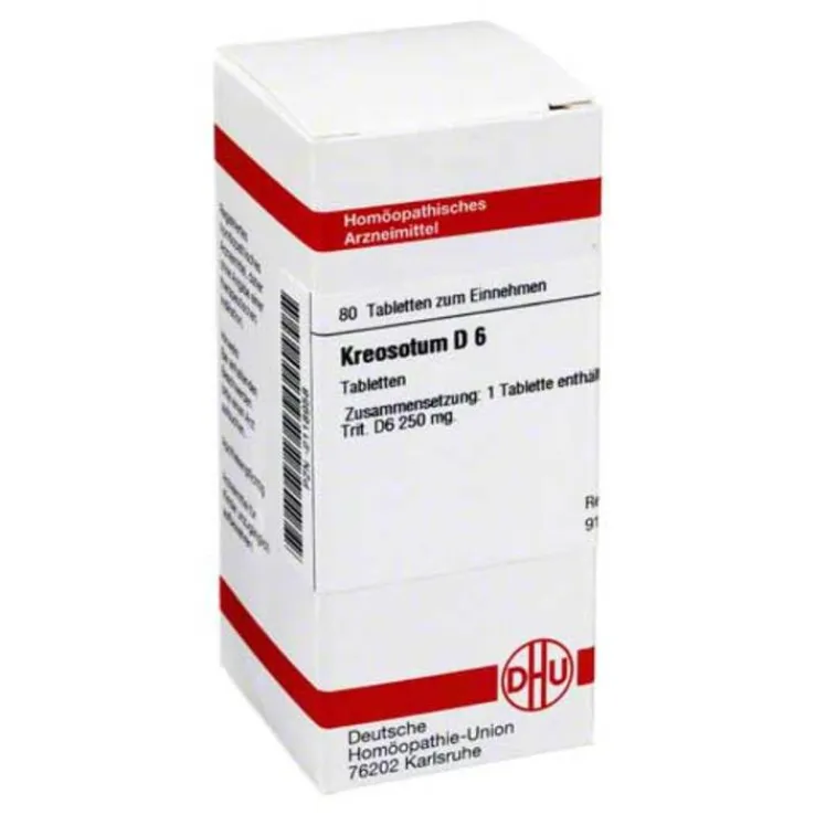 DHU Kreosotum D 6 Tabletten, 80 St