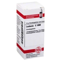 DHU Lachesis C 1000 Globuli, 10 g