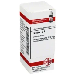 DHU Ledum C 6 Globuli, 10 g