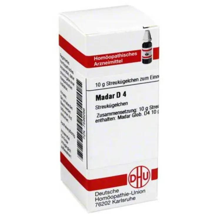 DHU Madar D 4 Globuli, 10 g