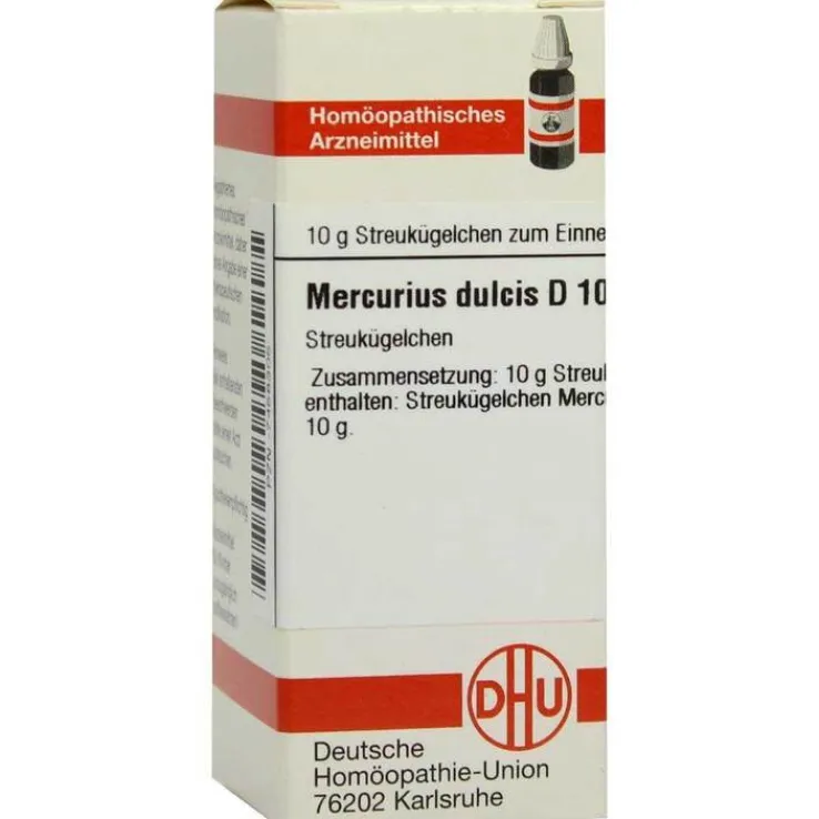 DHU Mercurius dulcis D 10 Globuli, 10 g