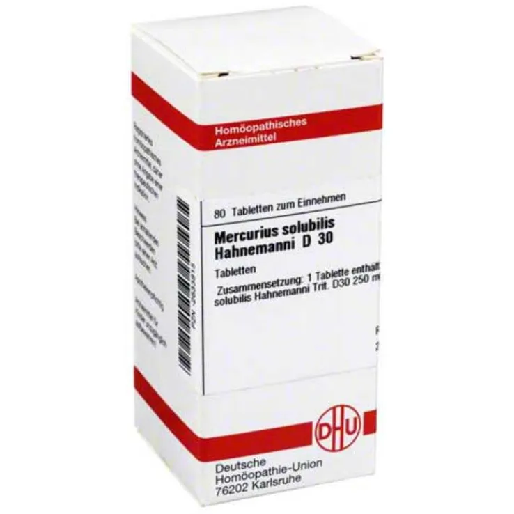 DHU Mercurius solubilis D 30 Tablet, 80 St