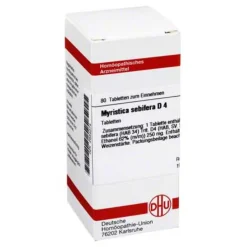 DHU Myristica sebifera D 4 Tabletten, 80 St