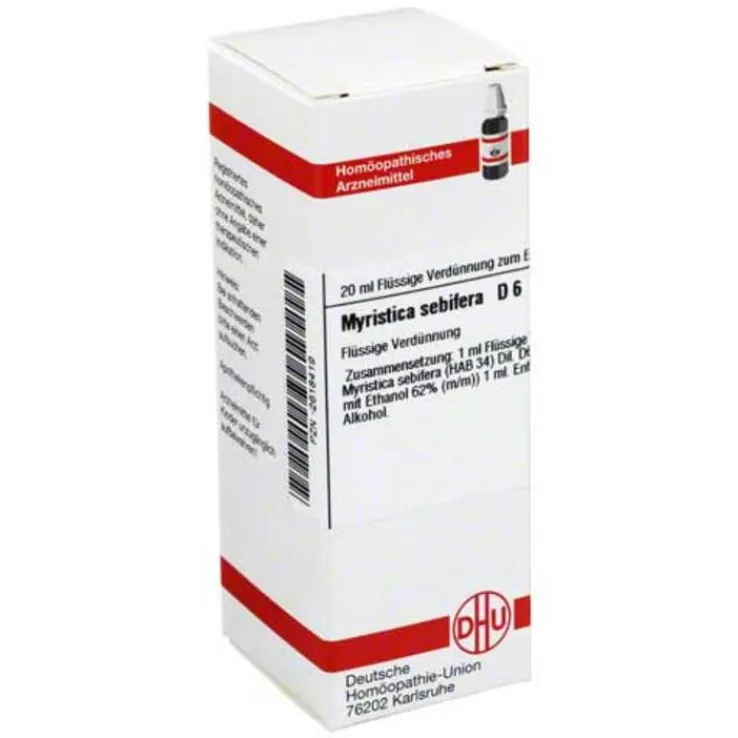 DHU Myristica sebifera D 6 Dilution, 20 ml