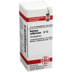 DHU Natrium sulfuricum D 12 Globuli, 10 g