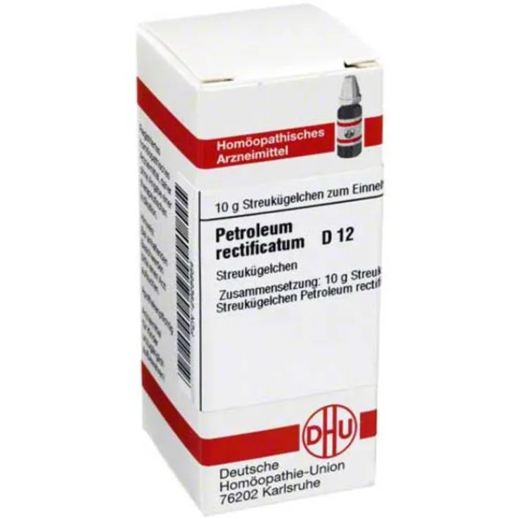 DHU Petroleum rectificatum D 12 Globuli, 10 g