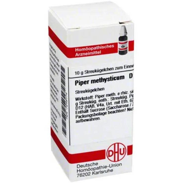 DHU Piper methysticum D 12 Globuli, 10 g