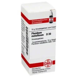 DHU Plumbum metallicum D 30 Globuli, 10 g
