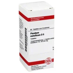DHU Plumbum metallicum D 6 Tabletten, 80 St