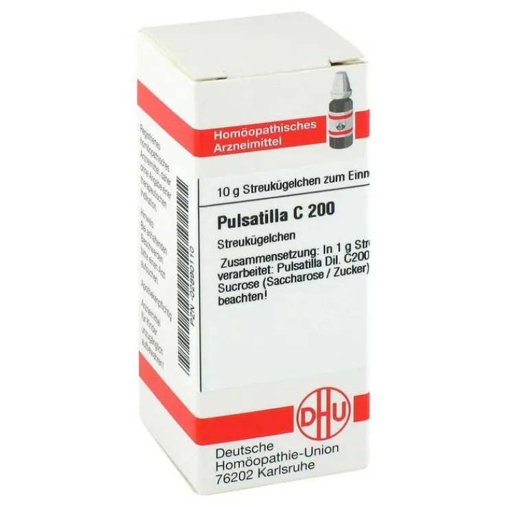 DHU Pulsatilla C 200 Globuli, 10 g