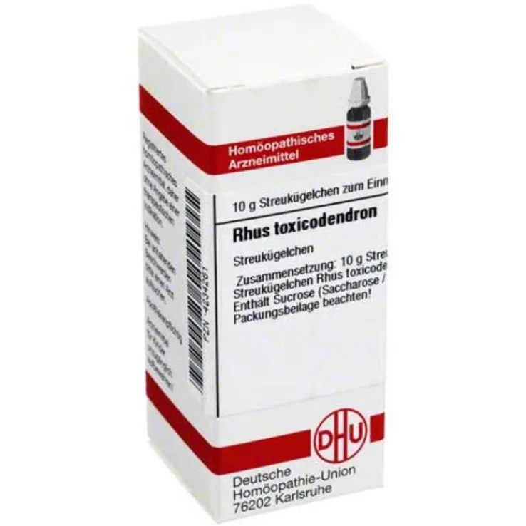 DHU Rhus toxicodendron C 1000 Globuli, 10 g