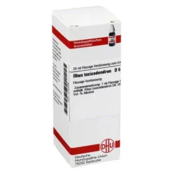 DHU Rhus toxicodendron D 6 Dilution, 20 ml