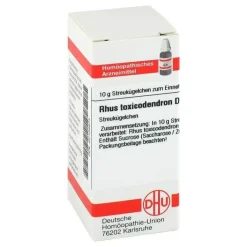 DHU Rhus toxicodendron D 30 Globuli, 10 g